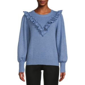 Women's Eyelet Sweater
